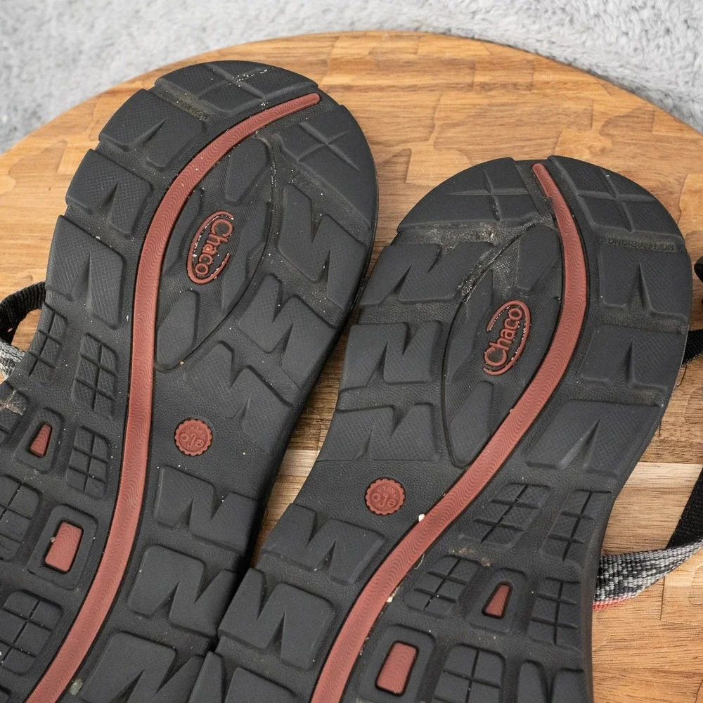 Mens Chaco J104865 Grandeur Waterproof Strappy Hiking Black Outdoor Sandals 11